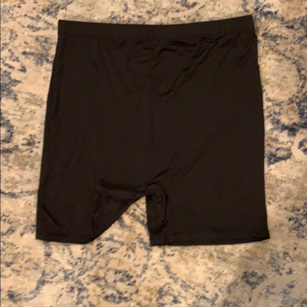 Black biker shorts